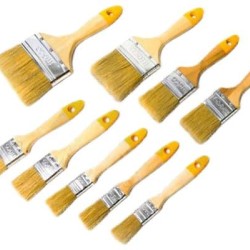 INGCO 9 pcs wood handle paint brush set
