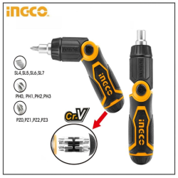 INGCO 13 pcs ratchet screwdriver set