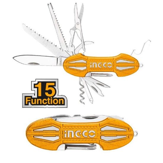 Ingco Versatile 15-Tool Multi-Purpose Aluminum Knife