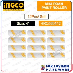 Ingco 12 pcs micro fiber fdar paint roll