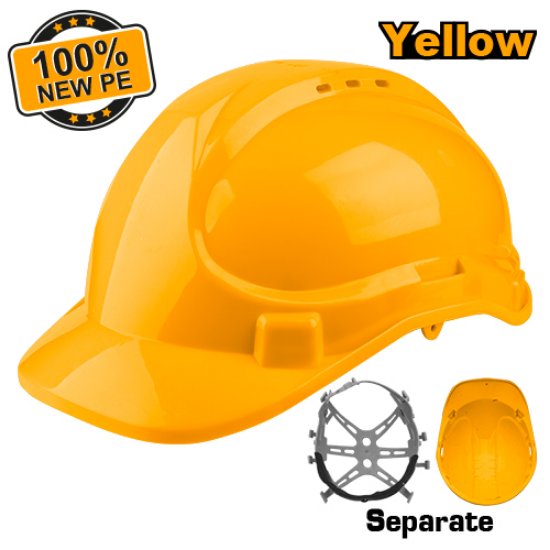 INGCO Yellow helmet