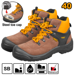 Ingco 40 Support system + industrial leather work shoes with protection