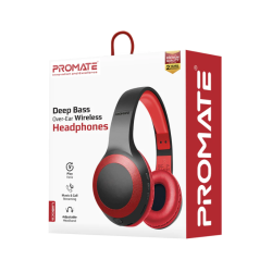 Promate Deep Bass Over-Ear Wireless Headphones