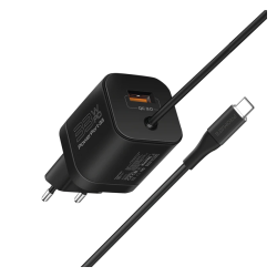 Promate 33W Super Speed Wall Charger with Quick Charge 3.0 & USB-C Power Delivery