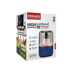 Promate HD LumiSound 360° Surround Sound Speaker