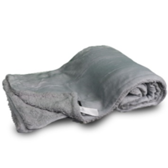 Livarno Large Super Double-Sided Soft Cozy Srow Blanket (150*200CM- Gray)