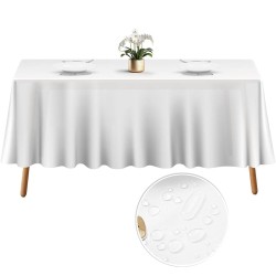 Wipe Clean Table Clothes - Colored Kiwi  Rectangle