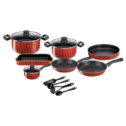 Tefal - Tempo Flame 14 Piece Cooking Set 