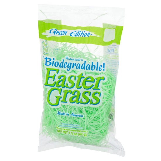 Biodegradable Easter Grass - Green