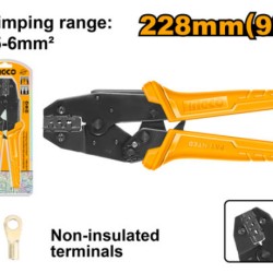 INGCO Ratchet Crimping Pliers 1.5-6mm SOLD PER PIECE