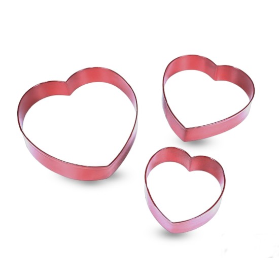 Cookie Cutters set of 3 - valentine