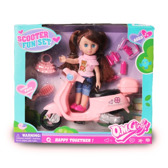 Scooter Fun Set - O.M.Girly Toy