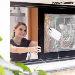 InnovaGoods Magnetic Window Cleaner Klinduo, V0103619, The strong magnetic connection holds both halves of the cleaner in place while you scrub, making it easy.