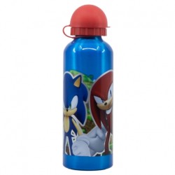 Disney Stor High Aluminium Bottle 530ml Sonic, 40570