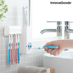 InnovaGoods Toothpaste Dispenser And Holder Diseeth, V0103572,  this dispenser offers a hygienic and efficient way to dispense toothpaste directly onto your toothbrush. 