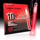 Supreme Glow Lightstick & lanyard - Red (10 hours)