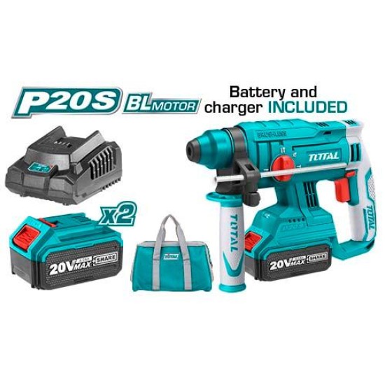 Total Cordless rotary hammer