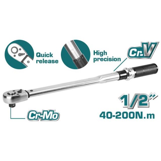 Total Torque Wrench 1/2"