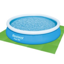 Bestway - Pool Floor square Protector - Green