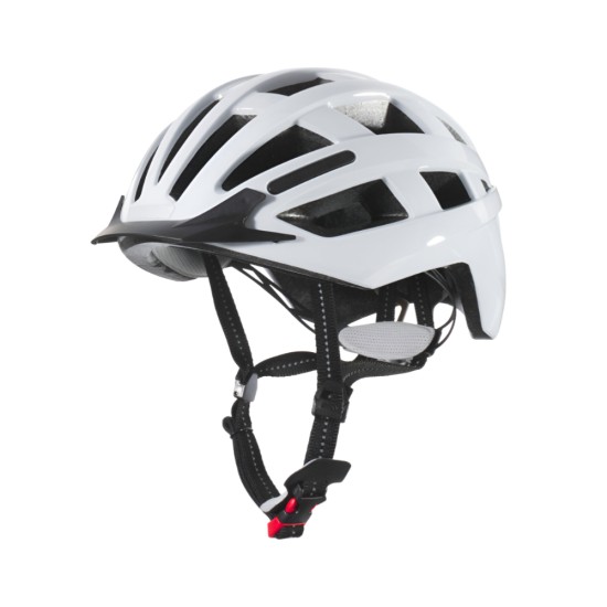 Crivit - Bike Helmet with Rear Light , Adult 