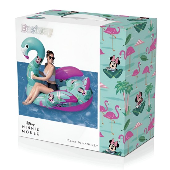 Bestway-Minnie Mouse Ride-on Flamingo