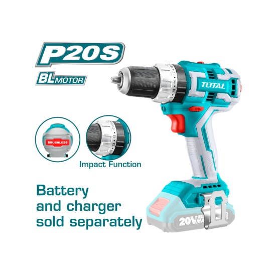 Total Lithium-Ion Brushless Hammer drill (Tool Only)