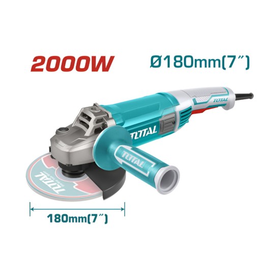 Total Angle grinder 2.000W - 180mm
