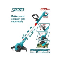 Total Lithium-Ion grass trimmer 20V