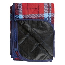 Livarno - Picnic Blanket - Red & Blue
