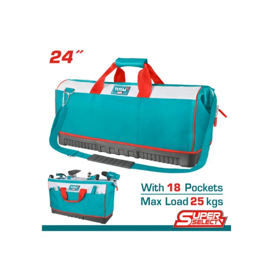 Total 24 " industrial kit bag with plastic base