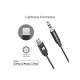 Promate MFi-certified 3.5mm Stereo Audio Cable with Lightning Connector 1m Length