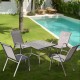 Garden Set 5 Pieces - Table and Chairs
