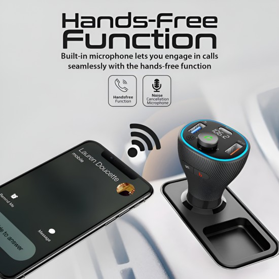 Promate Universal Wireless Hands-free Kit with FM Transmitter
