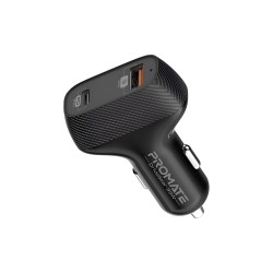 Promate 33W Quick Charging Mini Car Charger