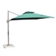Garden Parasol Set Cantilever Umbrella with Stone 3x3M