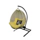 Hanging Egg Chair With Stand - Beige