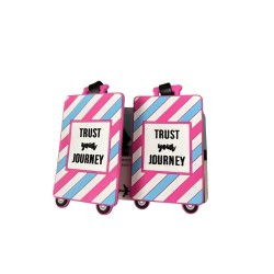 G Force 2-pk Trust Your Journey Luggage Tags