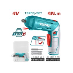 Total Lithium-Ion cordless screwdriver 4V / 1.5Ah Type C