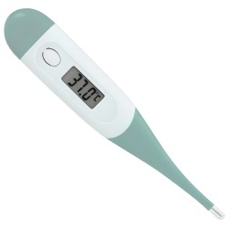 Alecto - Digital thermometer, green