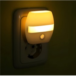 Alecto - Automatic LED night light, white