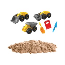Art Craft - Working Machines Kinetic Play Sand Set