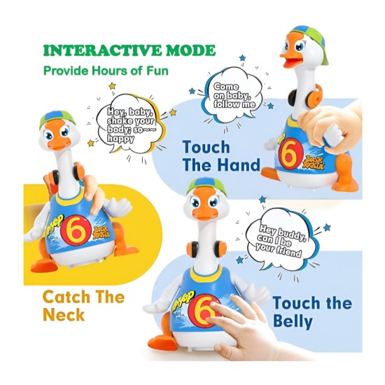 Hola Goose Dancing Toy 1-3 with Music Singing Lights 