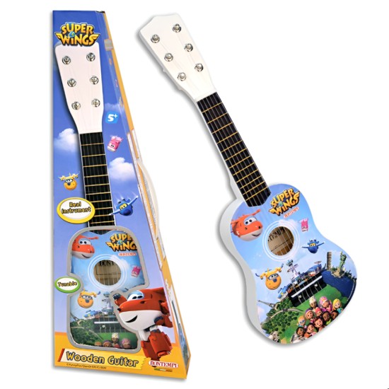 Bontempi - Classical Wooden Guitar Super Wings for Children