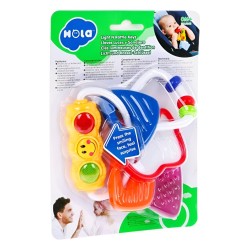 Baby rattle-teether Hola Toys "Keys" (306E)