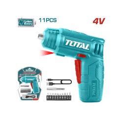 Total Lithium-Ion cordless screwdriver 4V