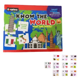 Eksploe - Know The World Puzzle