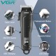 VGR Professional Cordless Hair Clipper with LED Display V-683