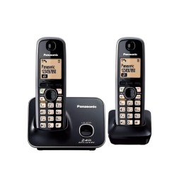 Panasonic Cordless Phone With 2 Handsets KX-TG3712