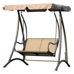 Outdoor Patio Swing with Canopy 