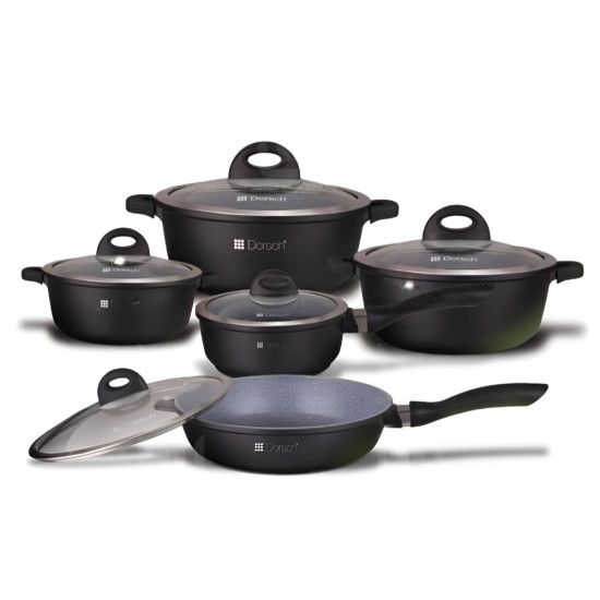 Dorsch - Ceramic Cookware Set – 10 Pcs